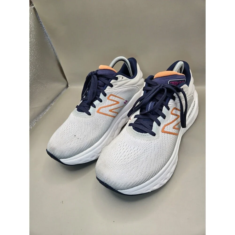 New Balance Fresh Foam X 840v1 Shoes Womens 9.5 B White Running Athletic Sneaker